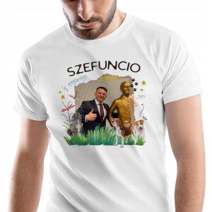 T-Shirt Męski Mentzen Koszulka S Prezent