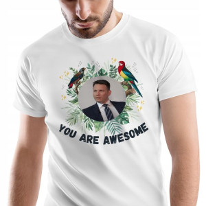 T-Shirt Męski Mentzen Koszulka XXL Prezent
