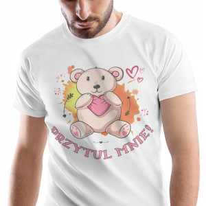 T-Shirt Męski Misie Misiaczki Koszulka M Prezent