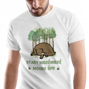 T-Shirt Męski Misie Misiaczki Koszulka XXL Prezent