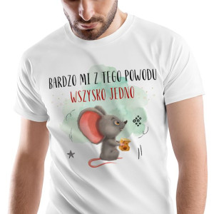 T-Shirt Męski Myszki Myszka Koszulka XL Prezent