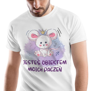 T-Shirt Męski Myszki Myszka Koszulka XXL Prezent