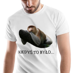T-Shirt Męski Nosacz Janusz Śmieszne Na M Prezent