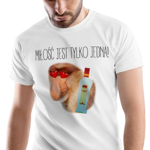 T-Shirt Męski Nosacz Janusz Śmieszne Na M Prezent