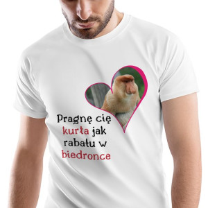T-Shirt Męski Nosacz Janusz Śmieszne Na M Prezent