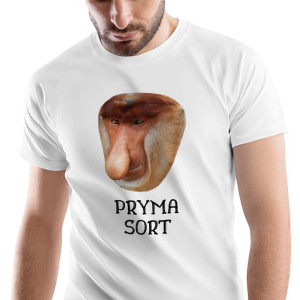 T-Shirt Męski Nosacz Janusz Śmieszne Na XL Prezent