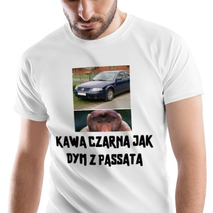 T-Shirt Męski Nosacz Janusz Śmieszne Na XL Prezent