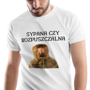 T-Shirt Męski Nosacz Janusz Śmieszne Na XL Prezent
