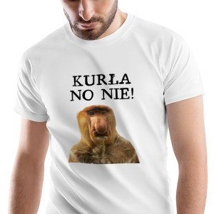 T-Shirt Męski Nosacz Janusz Śmieszne Na XL Prezent