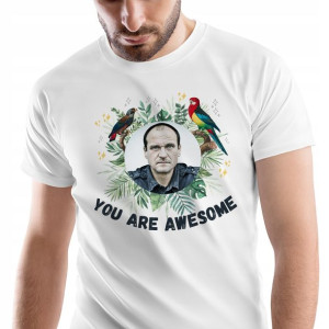 T-Shirt Męski Paweł Kukiz Koszulka M Prezent