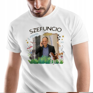 T-Shirt Męski Paweł Kukiz Koszulka S Prezent