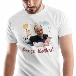 T-Shirt Męski Paweł Kukiz Koszulka S Prezent