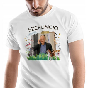 T-Shirt Męski Paweł Kukiz Koszulka XXL Prezent