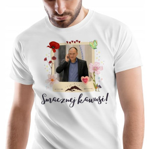 T-Shirt Męski Paweł Kukiz Koszulka XXL Prezent