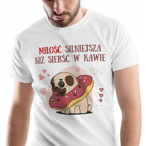 T-Shirt Męski Pieski Koszulka S Prezent