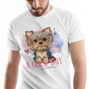 T-Shirt Męski Pieski Koszulka XL Prezent