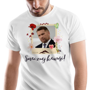T-Shirt Męski Przemysław Czarnek Koszulka Prezent