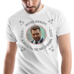 T-Shirt Męski Przemysław Czarnek Koszulka XL