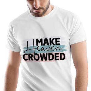 T-Shirt Męski Religijny Jesus wiara Koszulka