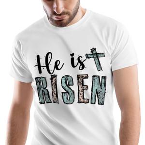 T-Shirt Męski Religijny Jesus wiara Koszulka
