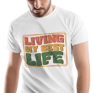 T-Shirt Męski Retro Vintage S Prezent Koszulka