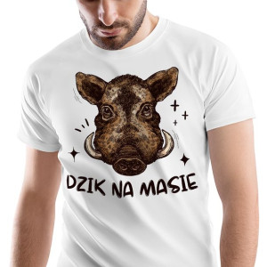 T-Shirt Męski Śmieszne Koszulka L Prezent
