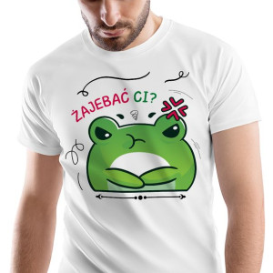 T-Shirt Męski Śmieszne Koszulka L Prezent