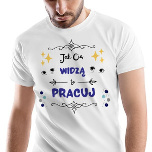T-Shirt Męski Śmieszne Koszulka M Prezent