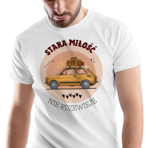 T-Shirt Męski Śmieszne Koszulka M Prezent