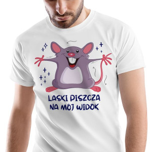 T-Shirt Męski Śmieszne Koszulka M Prezent