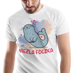 T-Shirt Męski Śmieszne Koszulka M Prezent