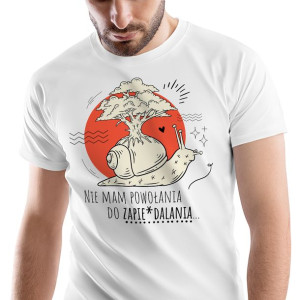 T-Shirt Męski Śmieszne Koszulka M Prezent