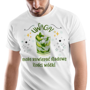 T-Shirt Męski Śmieszne Koszulka XL Prezent