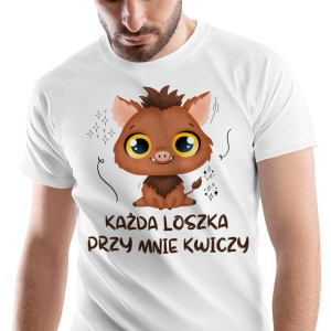 T-Shirt Męski Śmieszne Koszulka XL Prezent