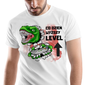 T-Shirt Męski Śmieszne Koszulka XL Prezent