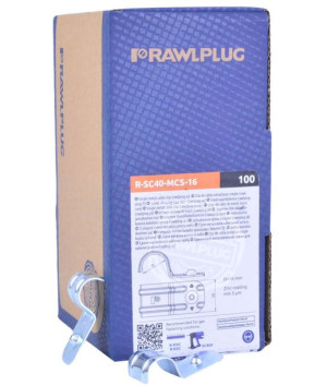 Rawlplug Pojedynczy Uchwyt Kablowy Sc40 16mm