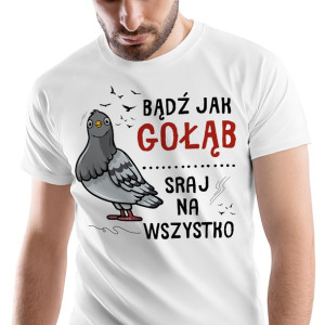 T-Shirt Męski Śmieszne Koszulka XL Prezent