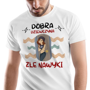 T-Shirt Męski Śmieszne Koszulka XXL Prezent