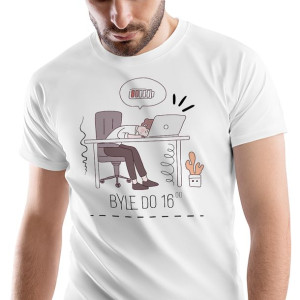 T-Shirt Męski Śmieszne Koszulka XXL Prezent
