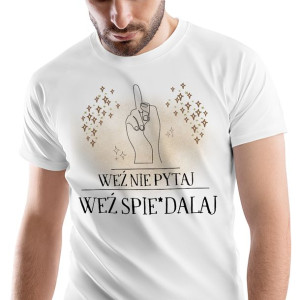 T-Shirt Męski Śmieszne Koszulka XXL Prezent