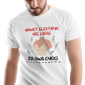 T-Shirt Męski Śmieszny Zabawny na Urodziny M