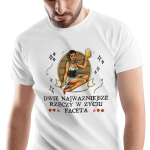 T-Shirt Męski Śmieszny Zabawny na Urodziny M