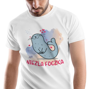 T-Shirt Męski Śmieszny Zabawny na Urodziny M