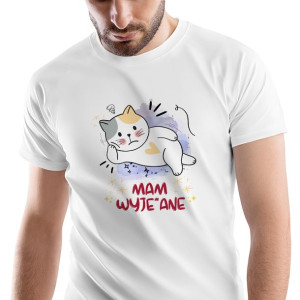 T-Shirt Męski Śmieszny Zabawny na Urodziny M