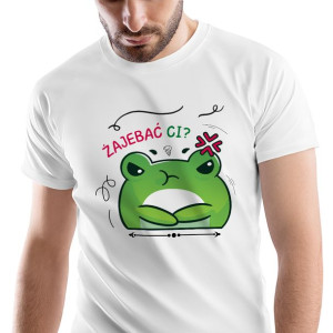 T-Shirt Męski Śmieszny Zabawny na Urodziny M