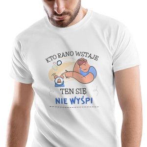T-Shirt Męski Śmieszny Zabawny na Urodziny M