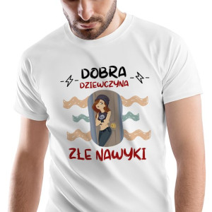 T-Shirt Męski Śmieszny Zabawny na Urodziny S