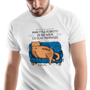 T-Shirt Męski Śmieszny Zabawny na Urodziny S