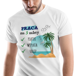 T-Shirt Męski Śmieszny Zabawny na Urodziny S