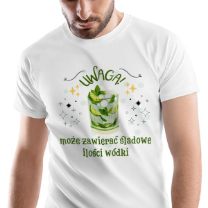 T-Shirt Męski Śmieszny Zabawny na Urodziny XL